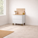 Balcão 1 Gaveta 1 Porta Com Tampo 80cm Art Kits Paraná