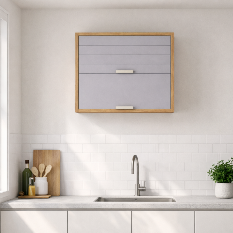 Armário Aéreo 2 Portas 80cm Eloise MGM