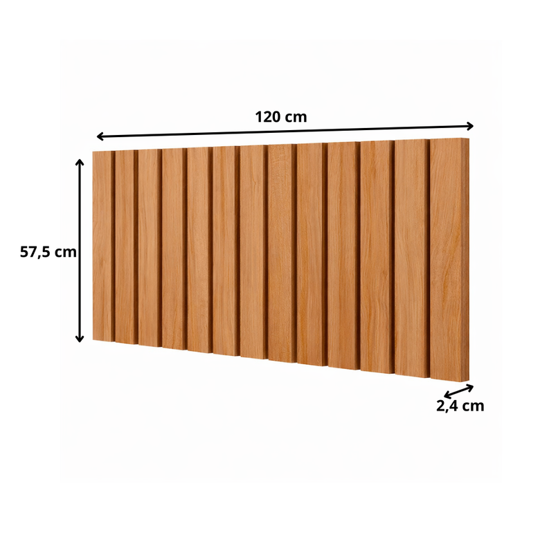 Painel Ripado Para Cozinha Eloise 120cm MGM