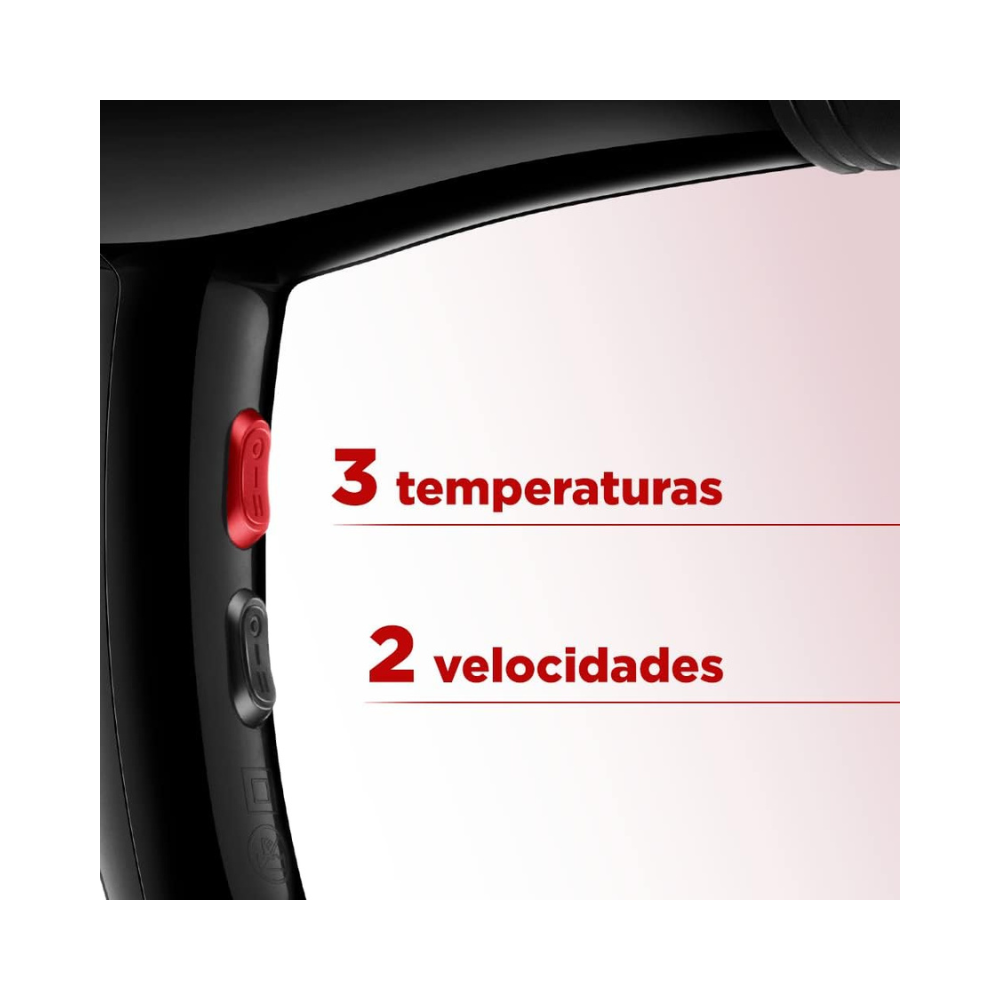 Secador de Cabelo Color Red SC-41 Mondial