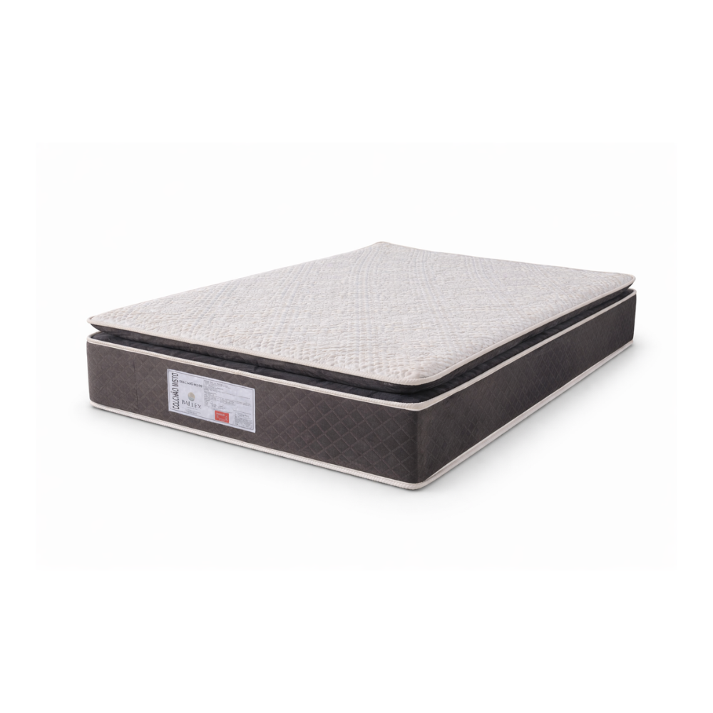 Colchão Casal 188x138 D45 Isoflex Bacetto - CINZA