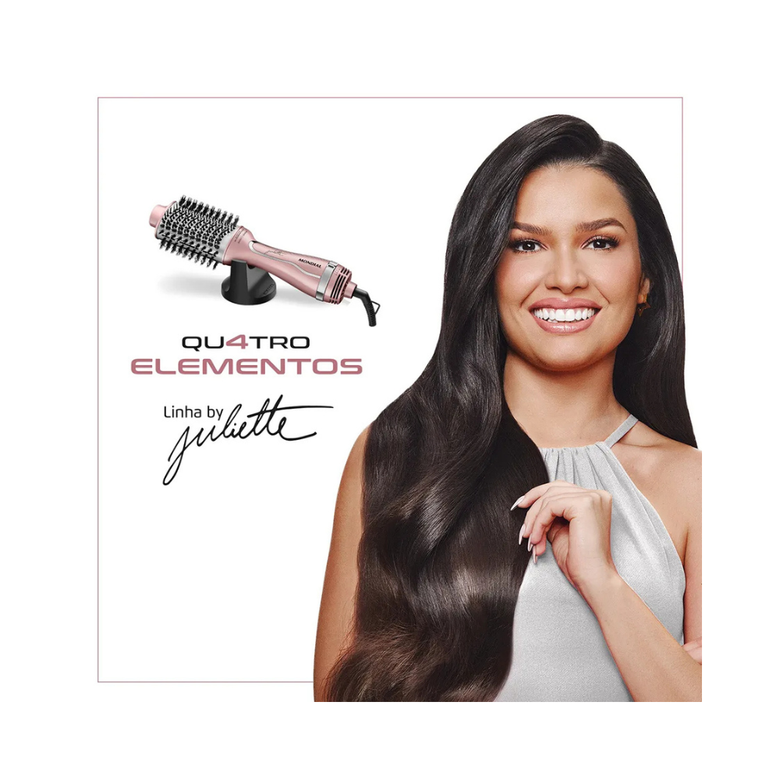 Escova Secadora By Juliette Mondial Golden Rose ES-JU-01