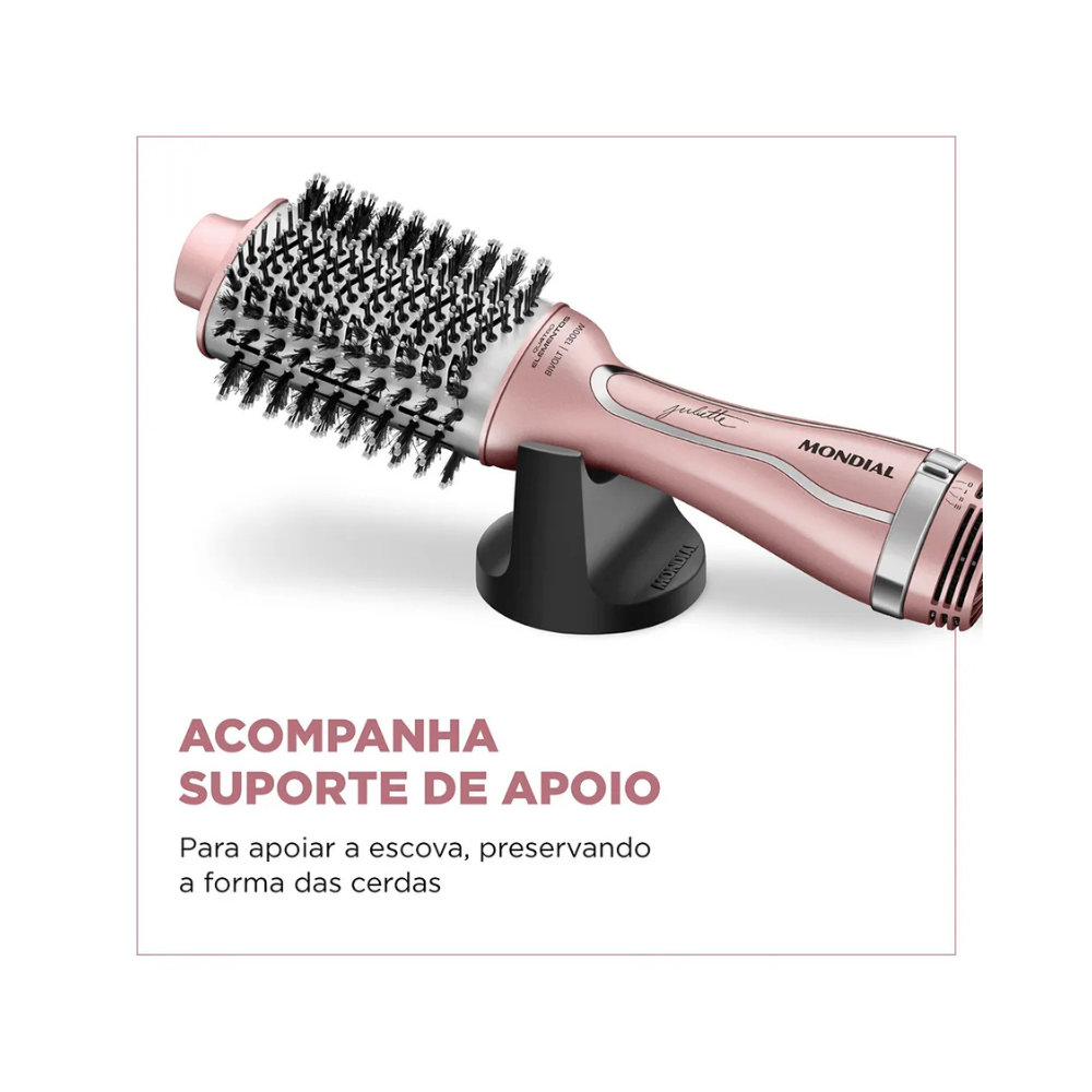 Escova Secadora By Juliette Mondial Golden Rose ES-JU-01