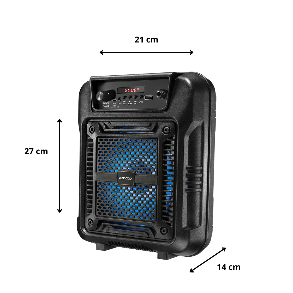 Caixa de Som  CA60 80W Lenoxx
