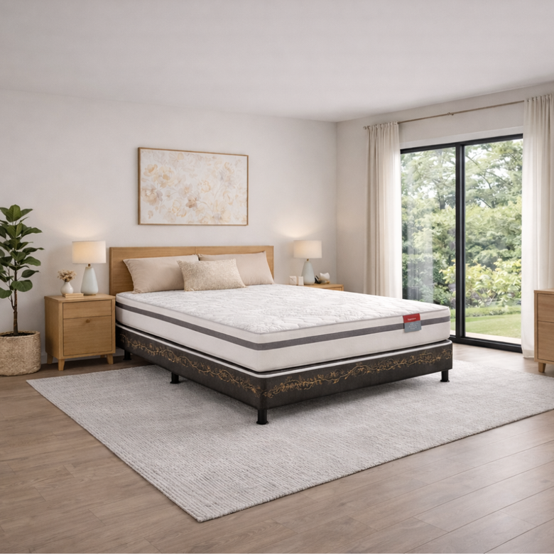 Colchão Casal Molas Ensacadas Confort LN Reconflex