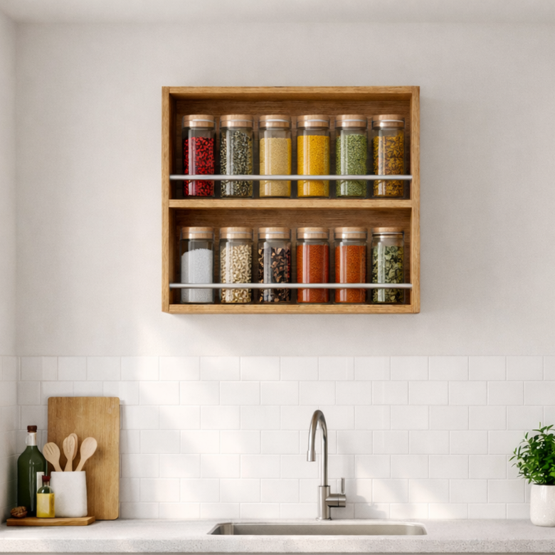 Porta Tempero 1 Prateleira 52cm Eloise MGM