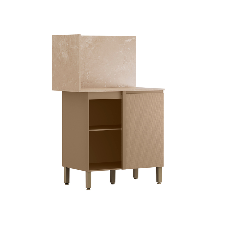 Balcão De Canto 2 Portas Art Kits Paraná