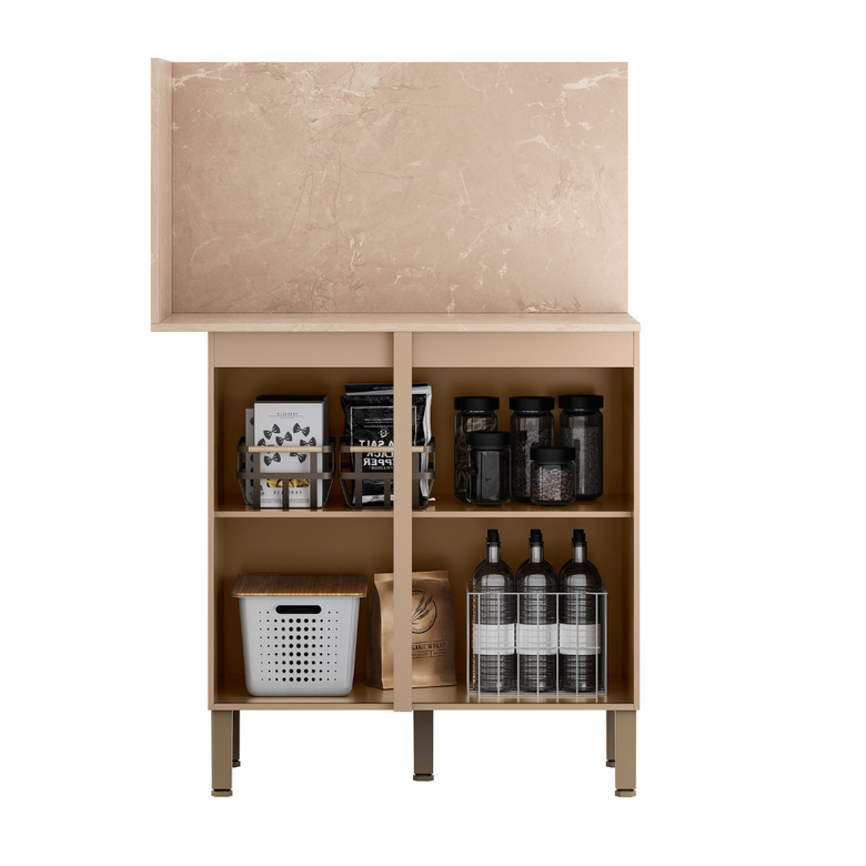 Balcão De Canto 2 Portas Art Kits Paraná