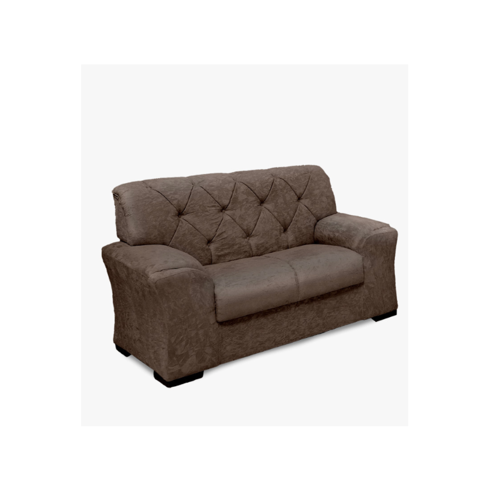 Conjunto de Sofá 2 e 3 Lugares Caribe Capitonê Masterflex