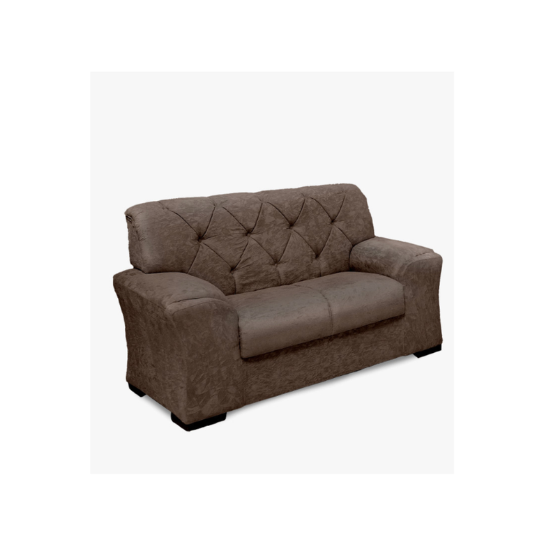 Conjunto de Sofá 2 e 3 Lugares Caribe Capitonê Masterflex