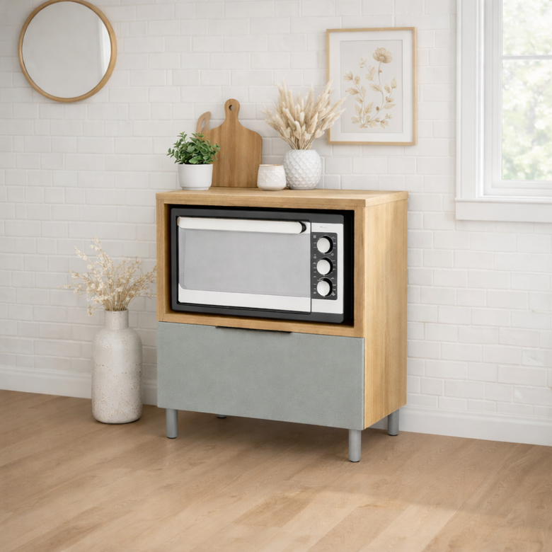 Balcão para Forno 1 Gaveta Marquesa Nesher