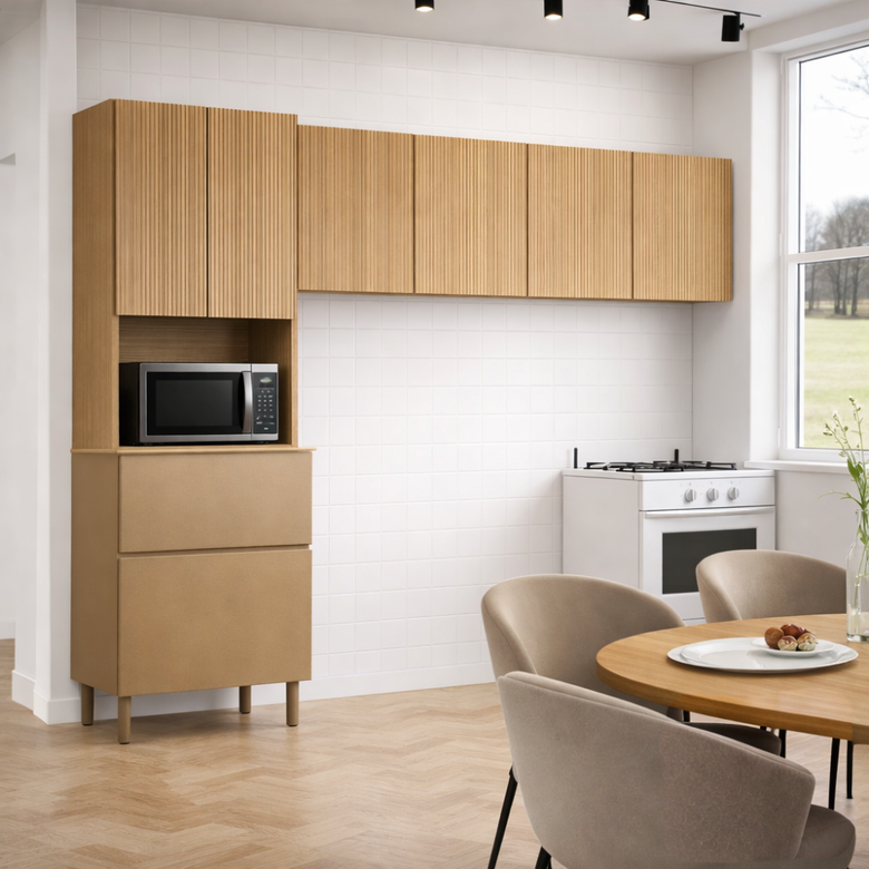 Cozinha 3 peças 7 Portas 1 Gaveta Art Kits Paraná