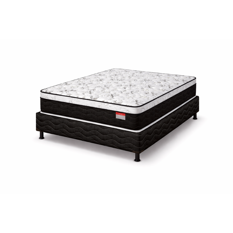 Cama Box Casal Gold (Colchão+Base)138x68 D33 Placa EPS Reconflex