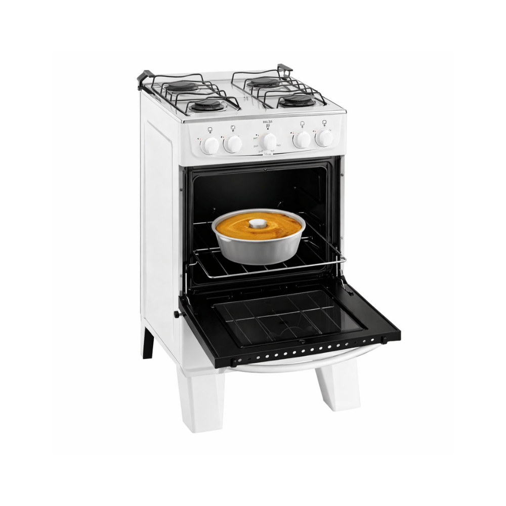 Fogão 4 Bocas Atlas Acendimento Manual Milão