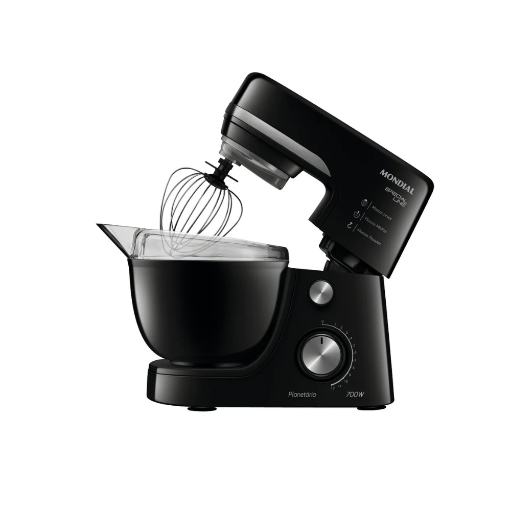 Batedeira Planetária Mondial B-48-SL - PRETO
