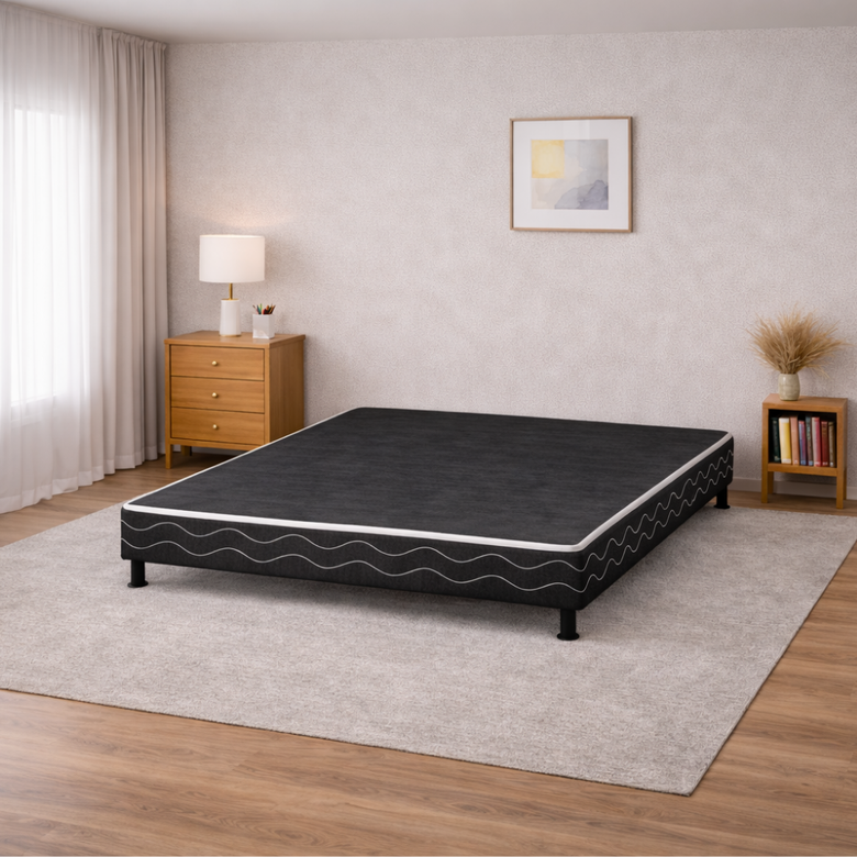 Base para Cama Box Casal Bordada Universal 138X188 Baflex