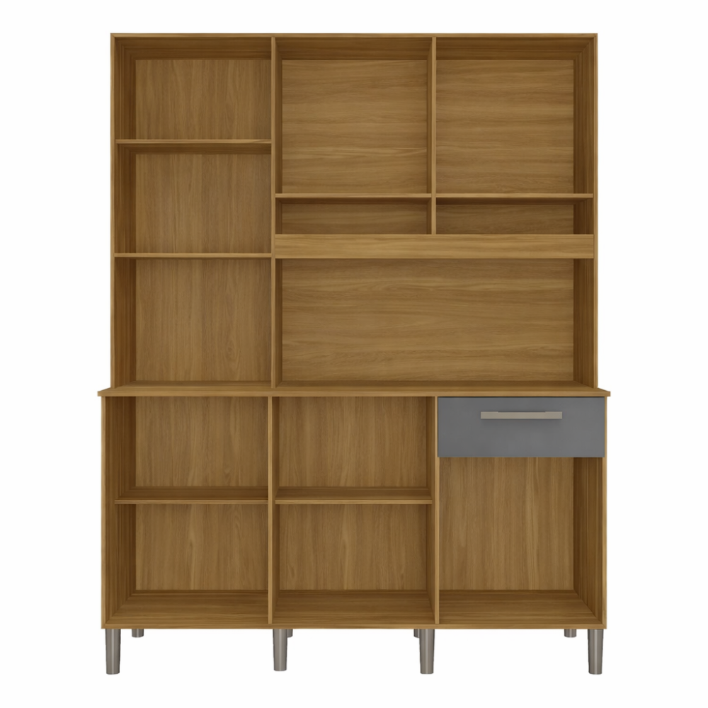 Cozinha Compacta 6 Portas 1 Gaveta Pinot Ronipa