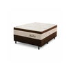 Cama Box Casal Itália (Colchão + Base) 138x188x62 Molas Ensacadas Topázio