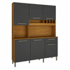 Cozinha Compacta 6 Portas 1 Gaveta Pinot Ronipa