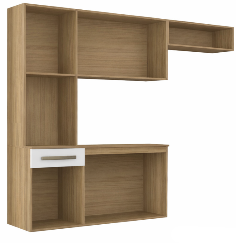 Cozinha Suspensa 6 Portas 1 Gaveta  Belíssima Fiorello