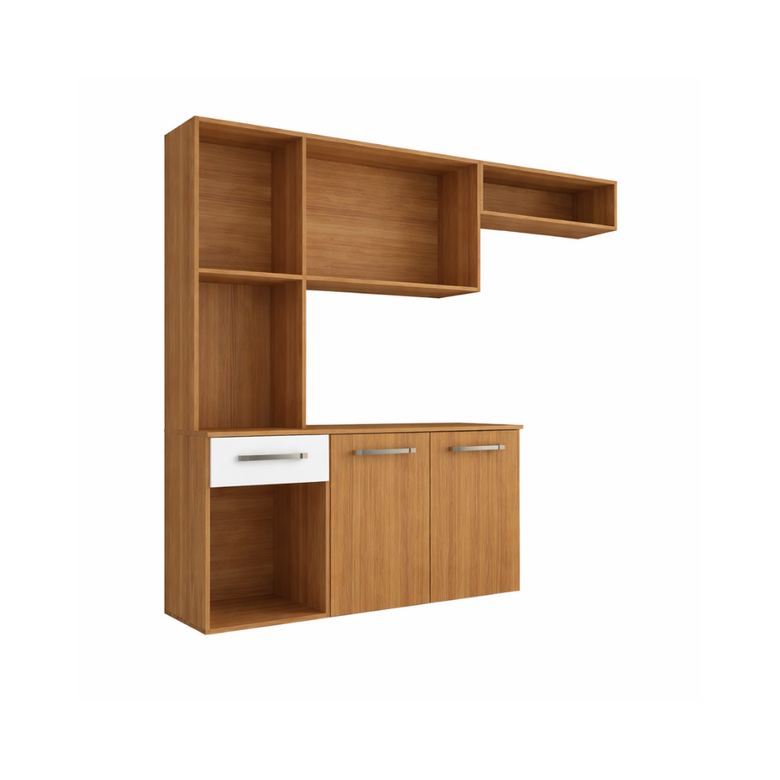 Cozinha Suspensa 6 Portas 1 Gaveta  Belíssima Fiorello