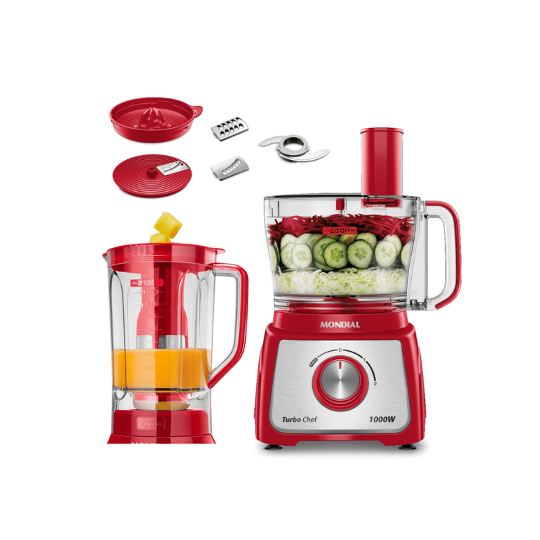 Multiprocessador Turbo Chef 7 em 1 Mondial MPN-01-RE