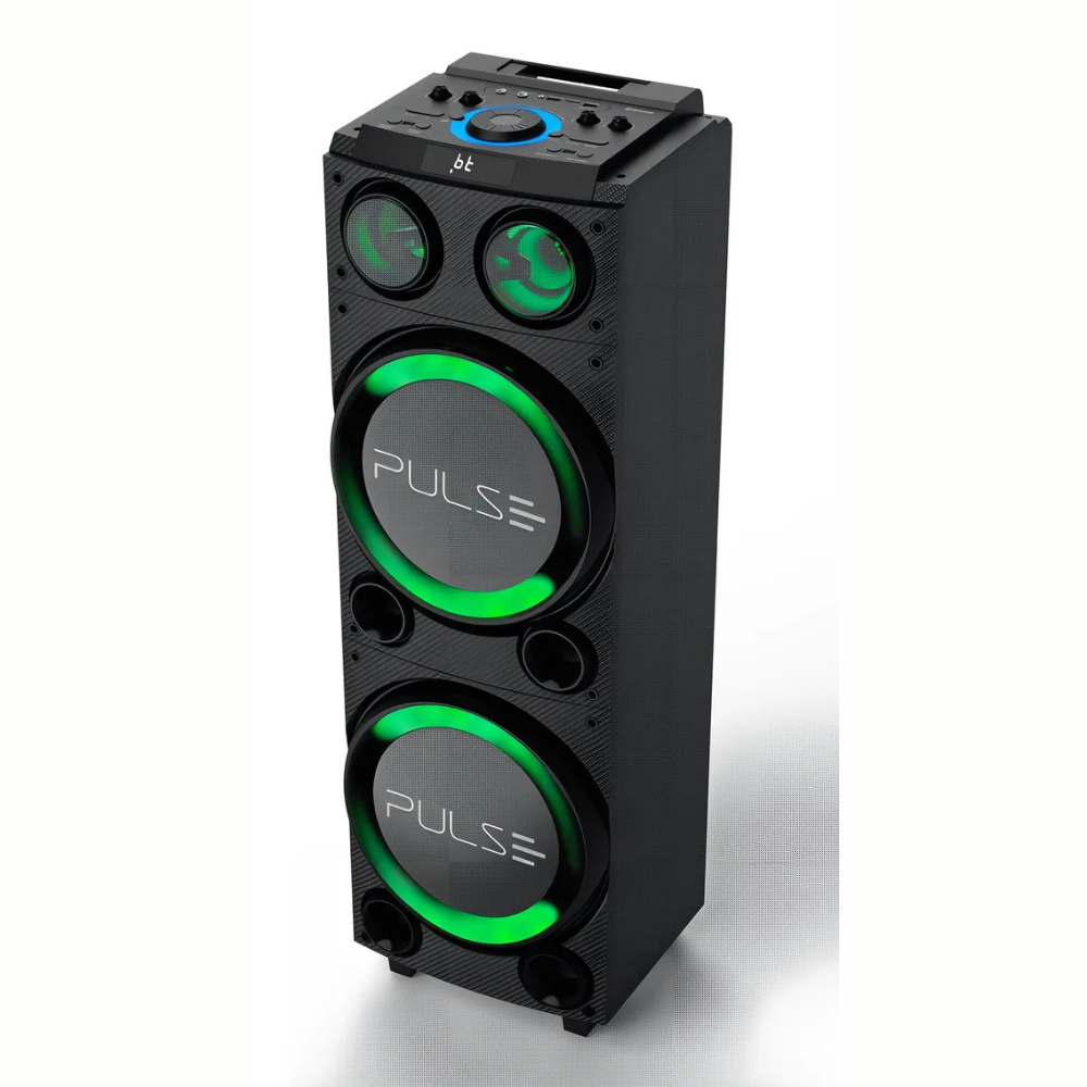 Caixa de Som Torre Double 1800W SP507 Bluetooth Multilaser - PRETO