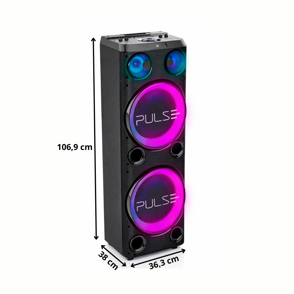 Caixa de Som Torre Double 1800W SP507 Bluetooth Multilaser