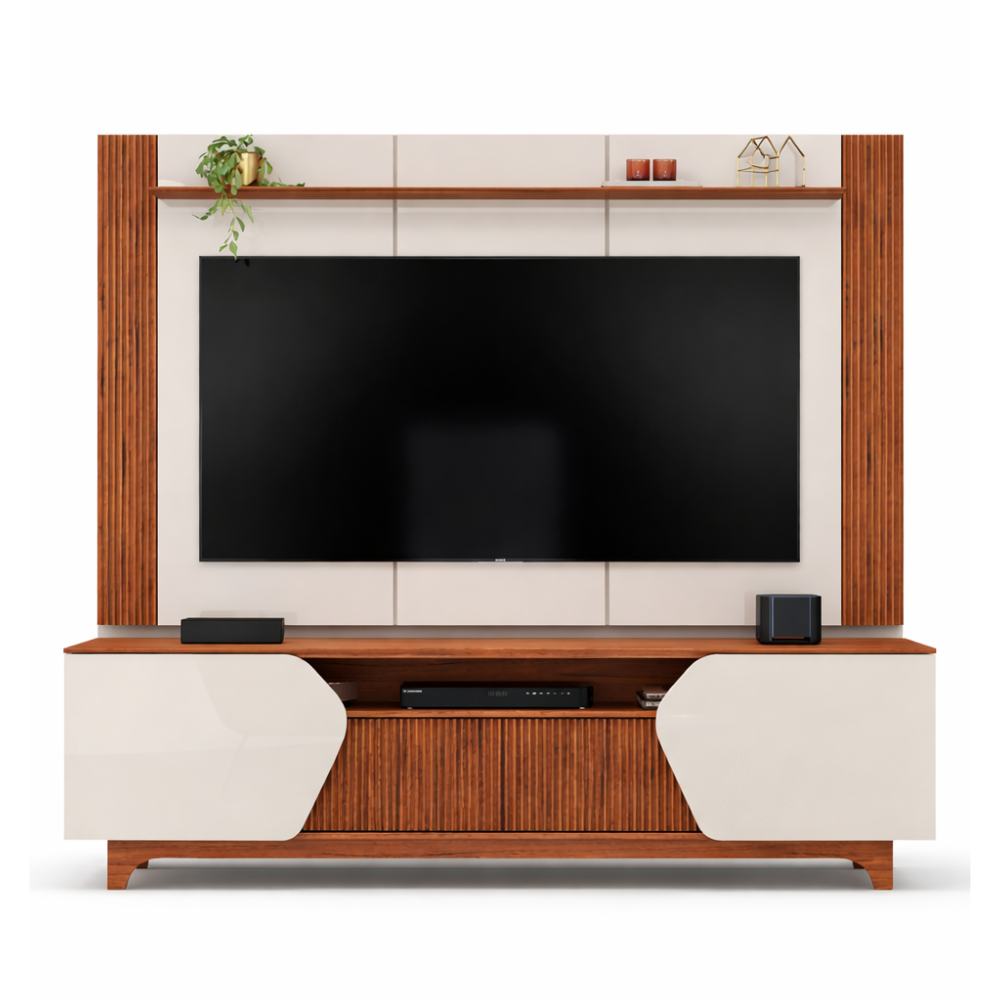 Painel e Bancada Helo para TV Até 75' DJ Móveis