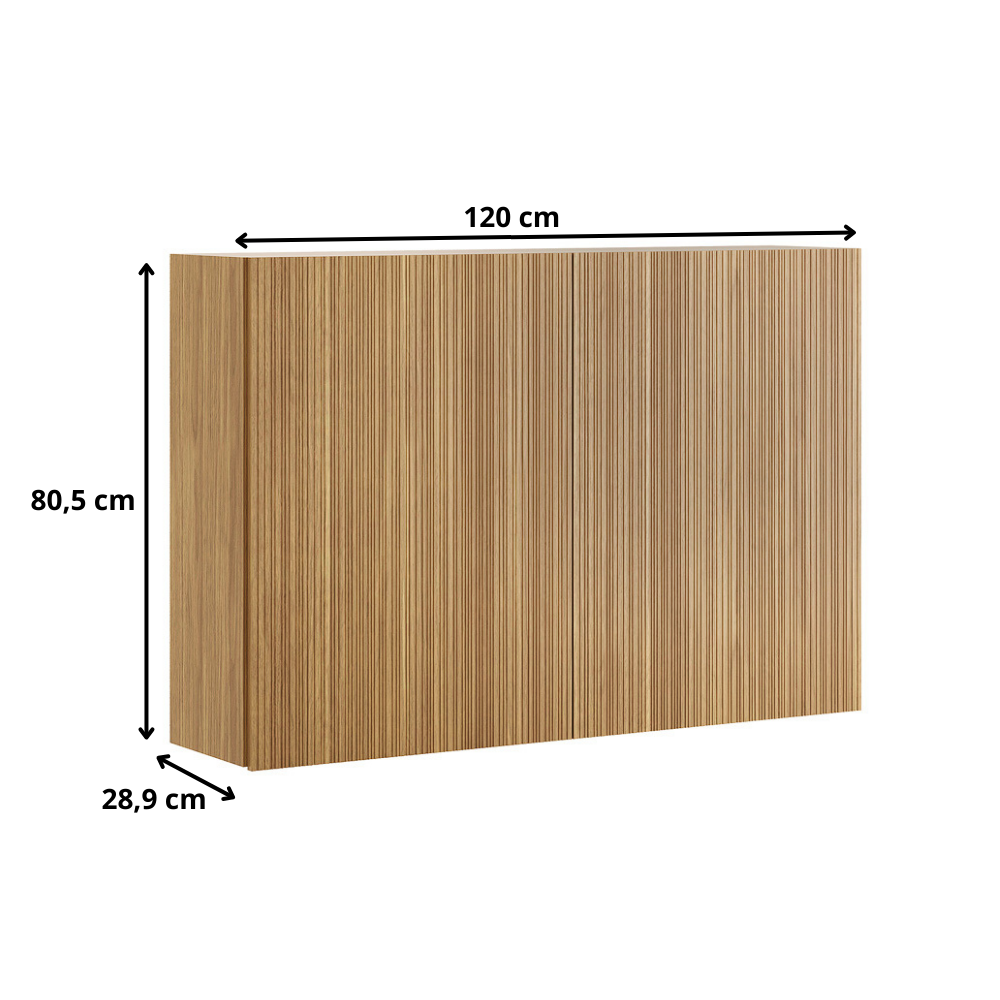 Armário Aéreo 2 Portas 120cm Art Kits Paraná