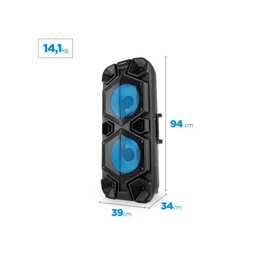 Caixa Amplificada Connect Mega Sound II CM-1500