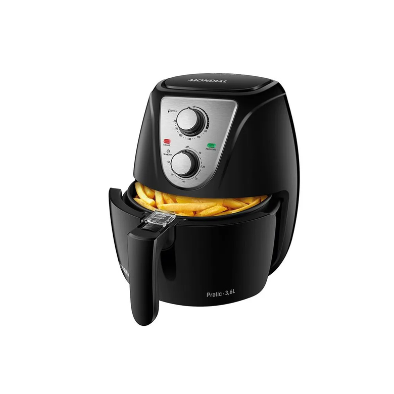 Fritadeira Sem Óleo Air Fryer Pratic 3,6L Mondial AF-36-BI