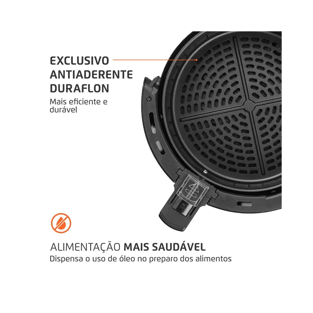 Fritadeira Sem Óleo Air Fryer Pratic 3,6L Mondial AF-36-BI