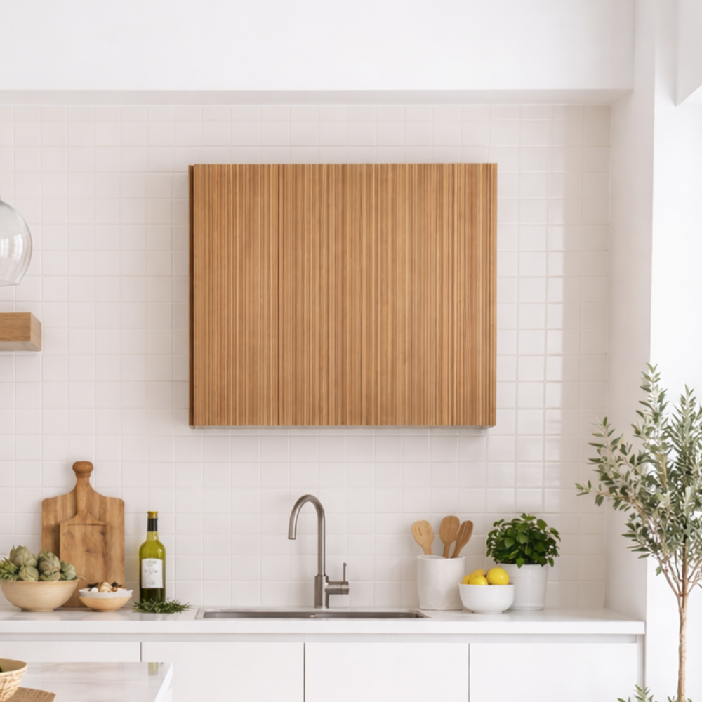 Armário Aéreo 80cm 2 Portas Art Kits Paraná - FREIJO/RISCATTO