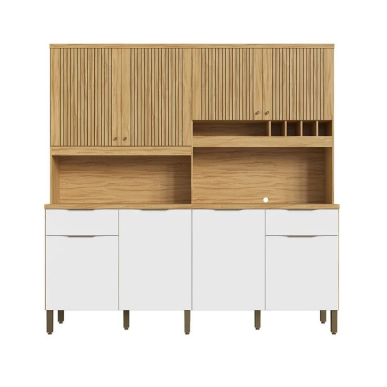 Cozinha Compacta 8 Portas 2 Gavetas Concord Ronipa