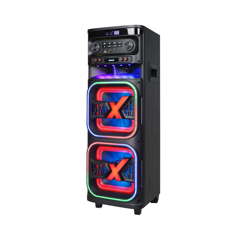 Caixa de som Torre de Som Amvox ATX 1508M Quadradinho