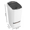 Tanquinho Lavadora Semiautomática 10Kg LCS10  Colormaq