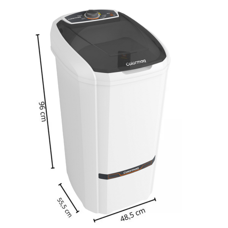Tanquinho Lavadora Semiautomática 10Kg LCS10  Colormaq