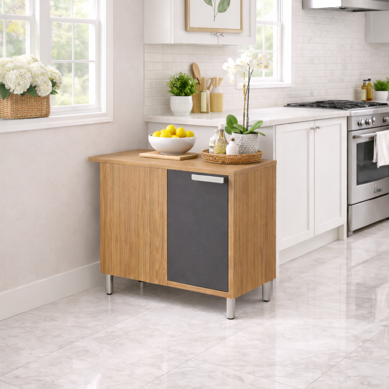 Balcão de Canto 1 Porta 92cm Eloíse MGM