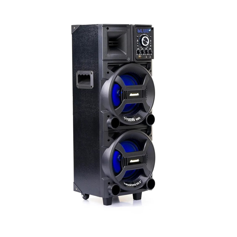 Caixa de Som Amplificada Bluetooth 1400W ACA 1402 Amvox