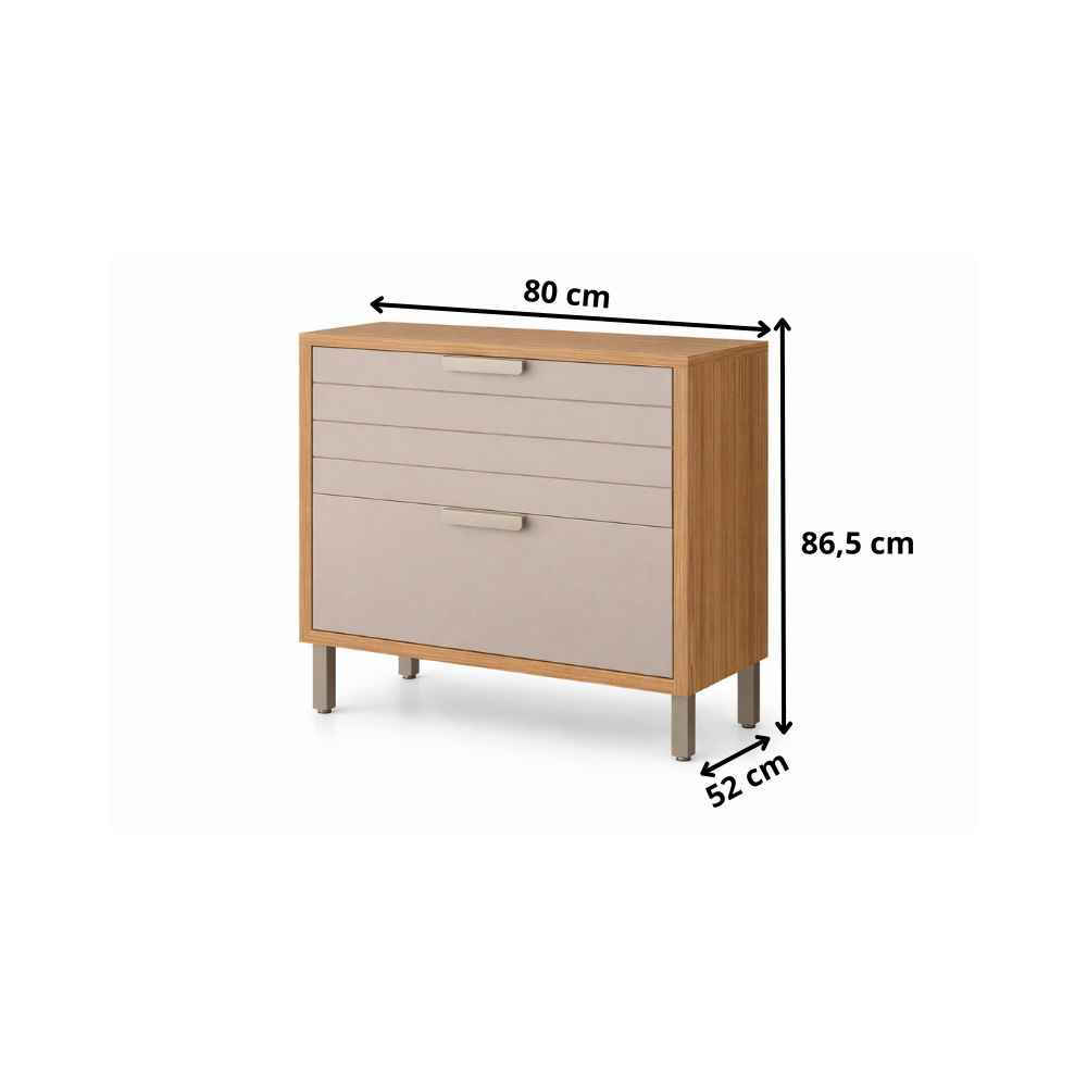 Balcão 1 Porta 1 Gaveta 80cm Eloise MGM