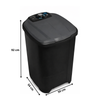 Tanquinho10kg Semiautomático com Big Dispenser Newmaq