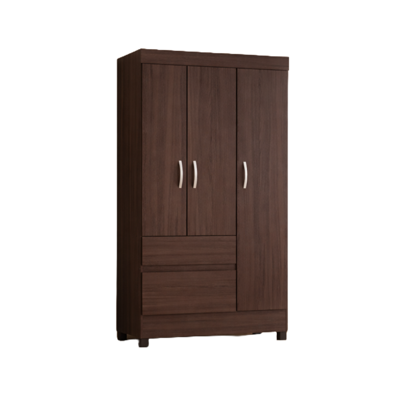 Guarda-Roupa Solteiro 3 Portas 2 Gavetas Wind Demóbile