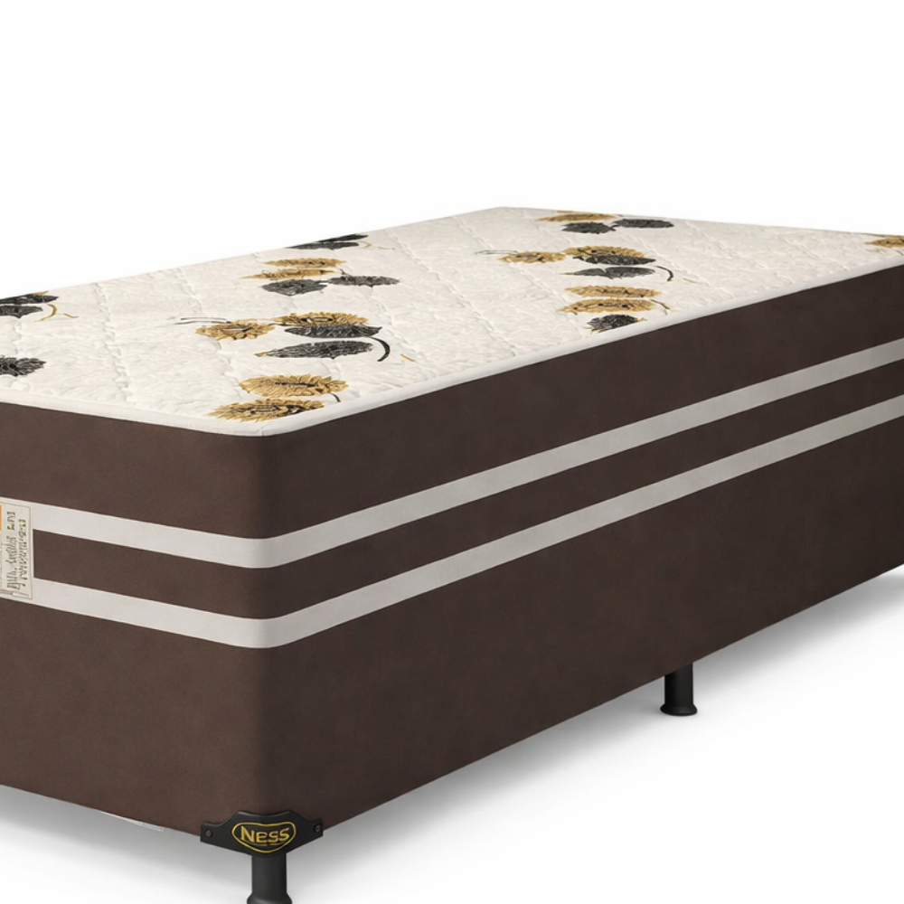 Cama Box Solteiro Conjugada 88x53  Confort Max  Bacetto