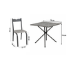 Conjunto De Mesa Com 4 Cadeiras Ciplafe