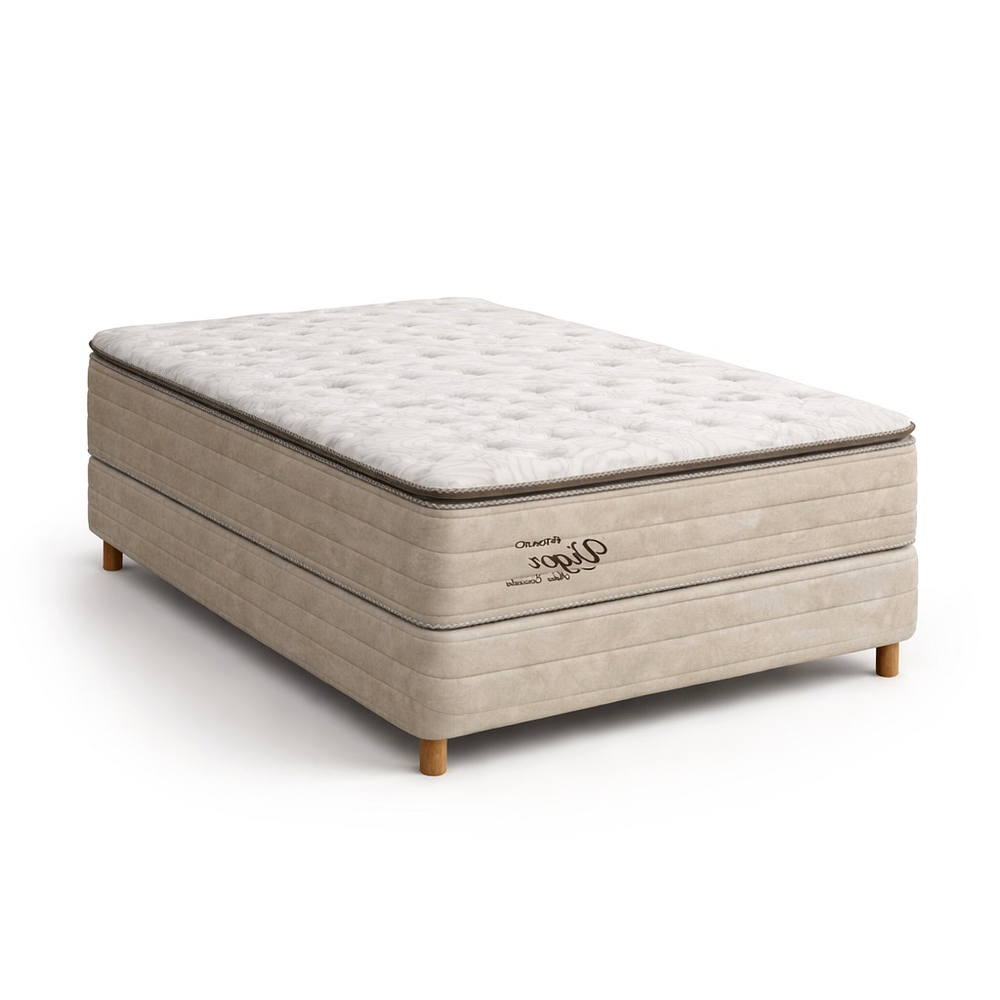 Conjunto Box Casal 138x188 Vigor Topazio