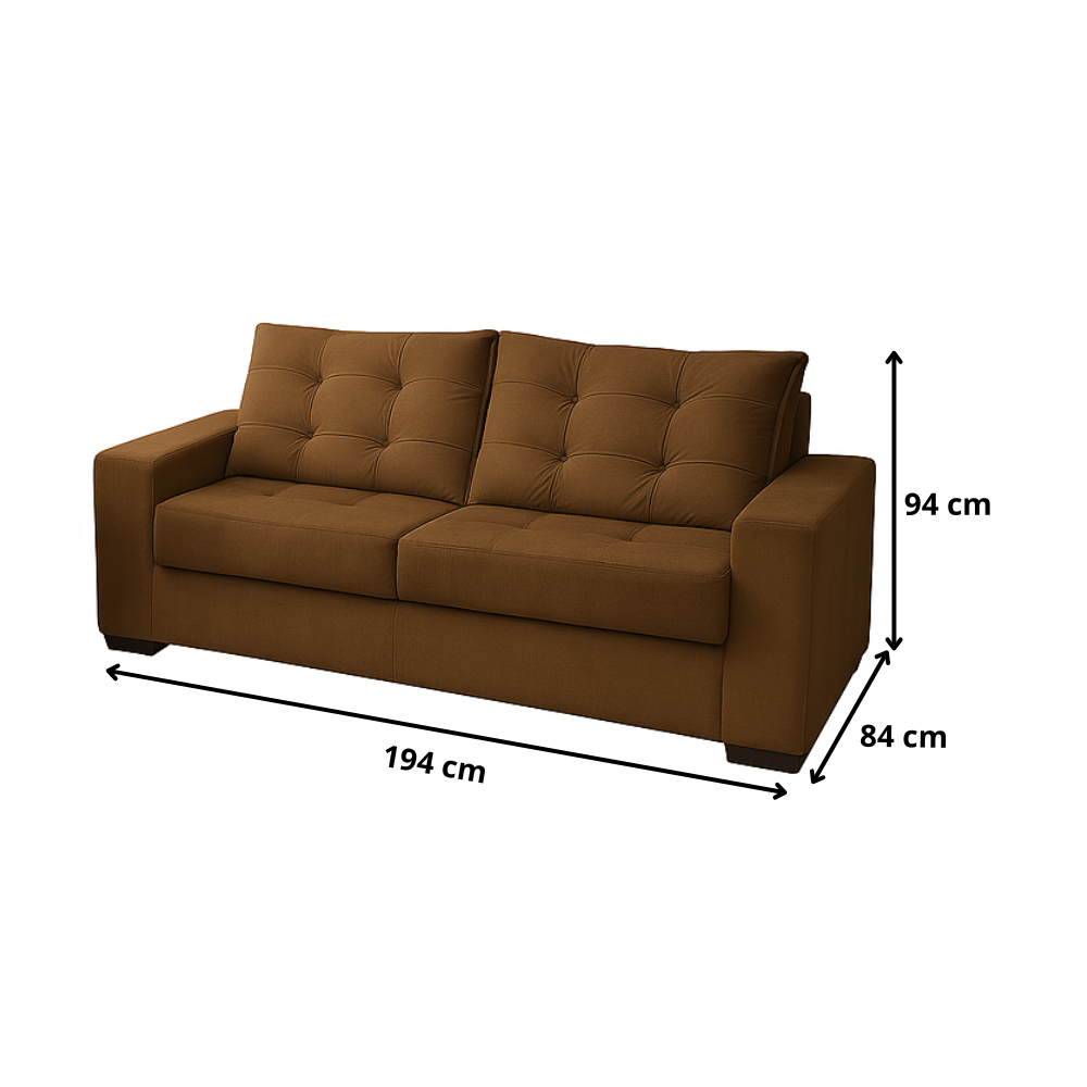 Conjunto de Sofá 2x3 Lugares Torun Masterflex