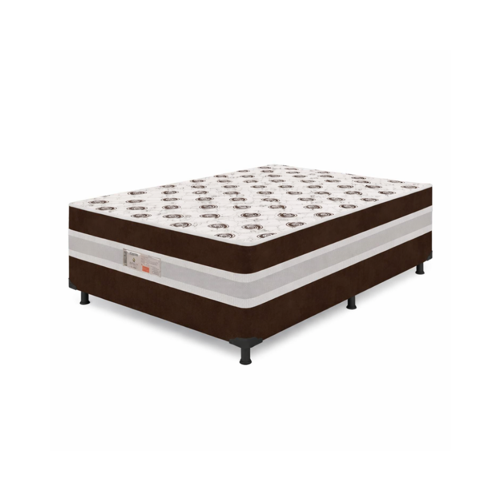 Cama Box Casal Conjugada Confort Max Bacetto