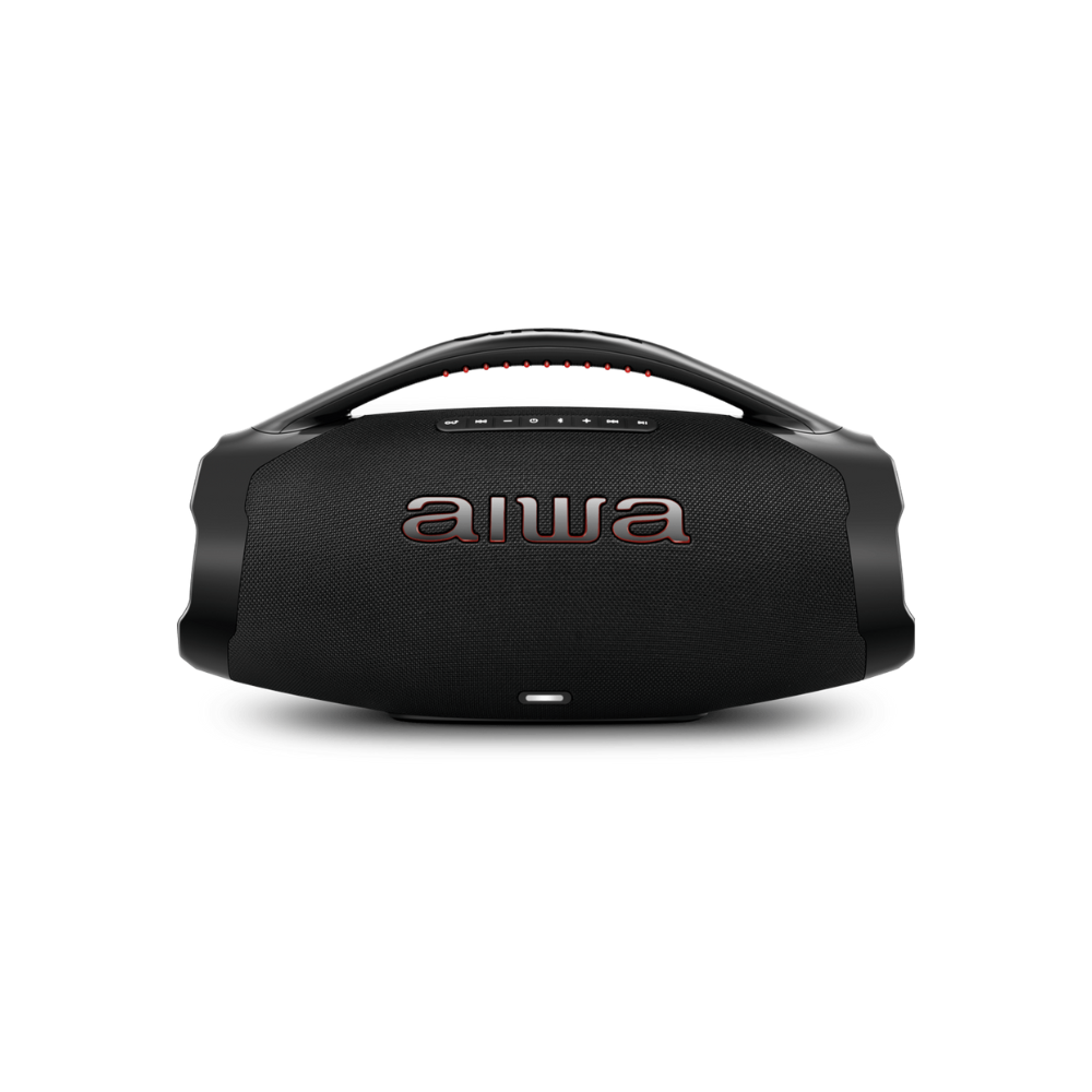 Caixa de Som Boombox Plus BBS-01-B 200W BT 30H IP66 USB AIWA - PRETA