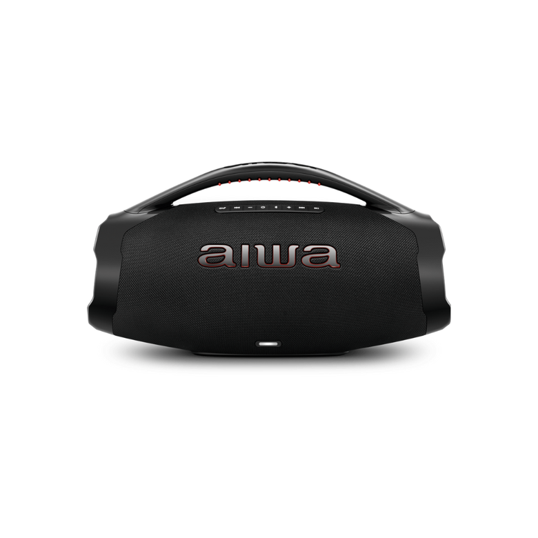 Caixa de Som Boombox Plus BBS-01-B 200W BT 30H IP66 USB AIWA
